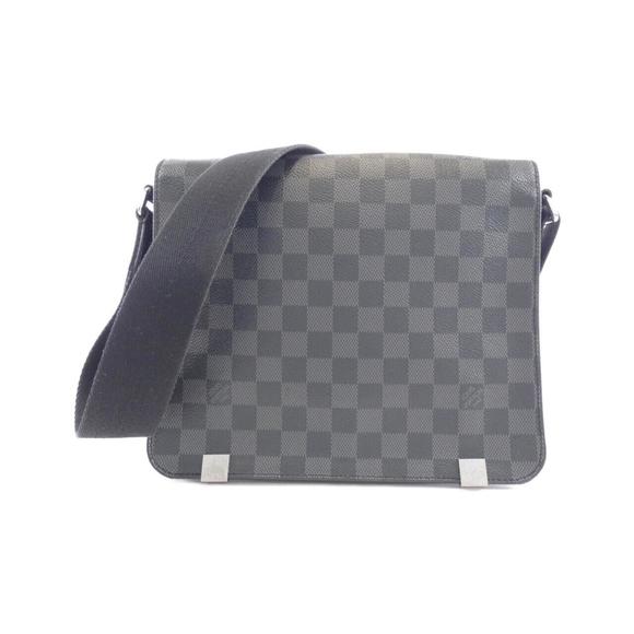LOUIS VUITTON Silver Damier Shoulder Bag - Picture 1 of 10